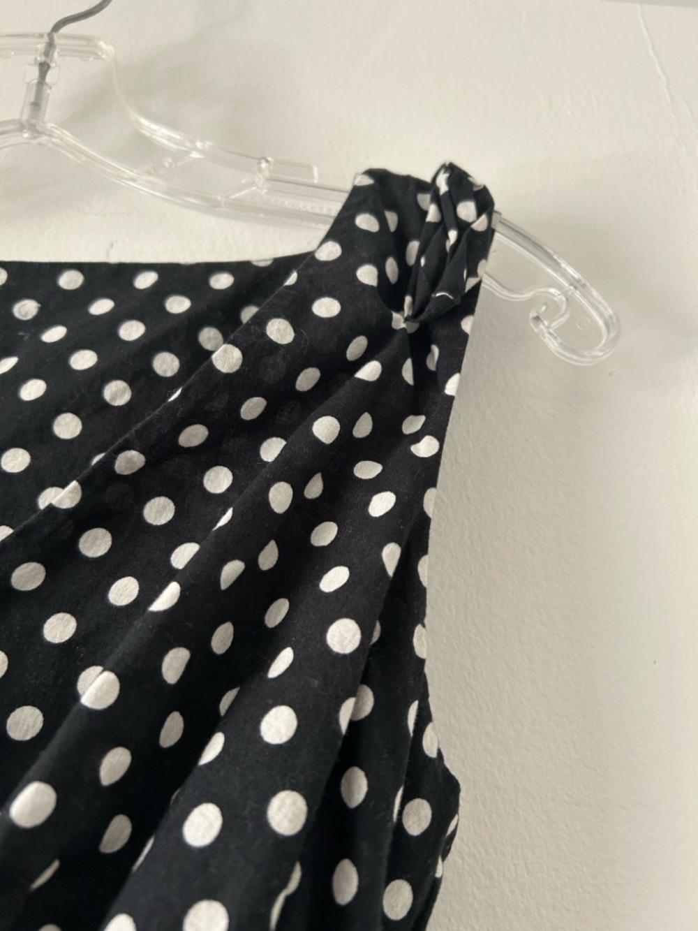Kate Spade-Dot Dot Dot Smocked Top, Size M - Picture 8 of 13
